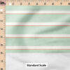 Ruler Scale for Cottontail Stripe (Green) by Krystal Winn Design